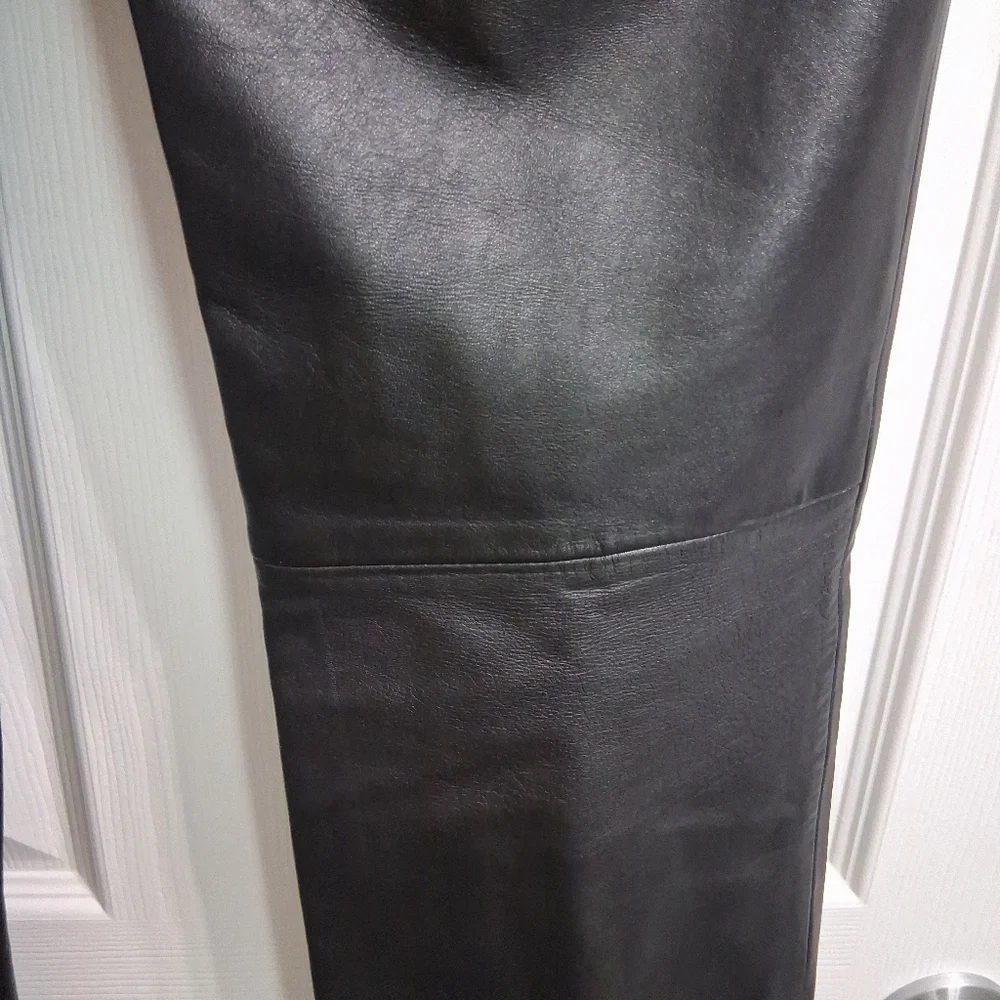 Vakko VS2 Lambskin Leather Pants Butter Soft Excellent Condition 6P - Picture 11 of 15